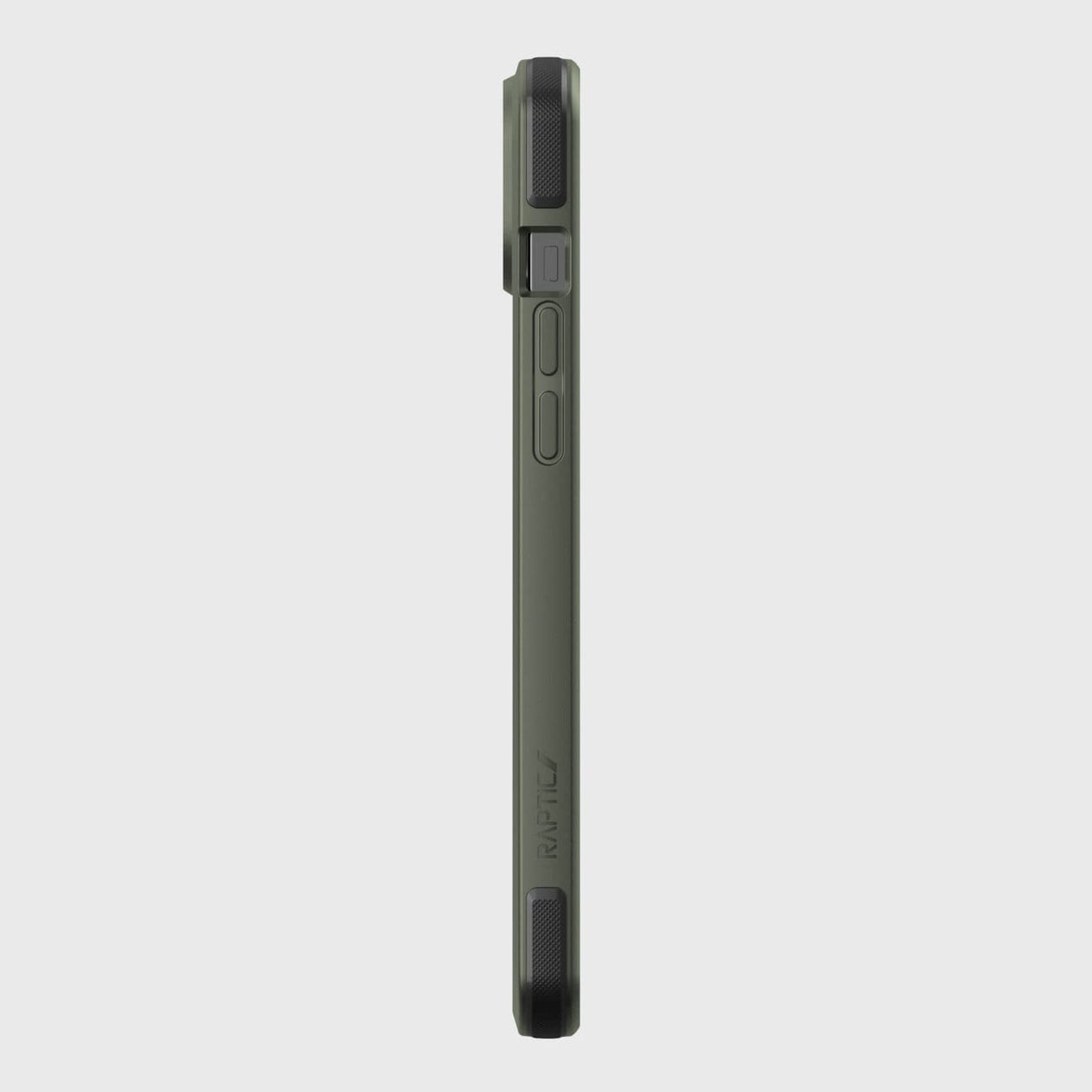 Raptic X-Doria säkert fodral iPhone 14 Plus med MagSafe pansarskydd grönt
