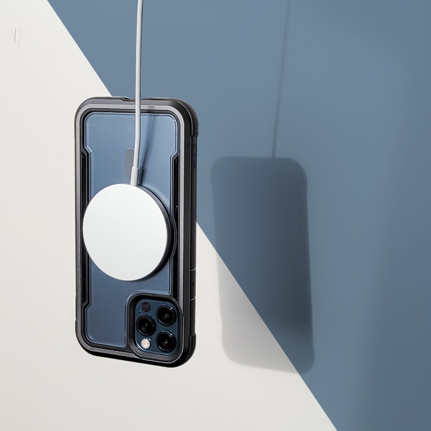Raptic X-Doria Säkert fodral för iPhone 14 Pro med MagSafe pansarskydd svart
