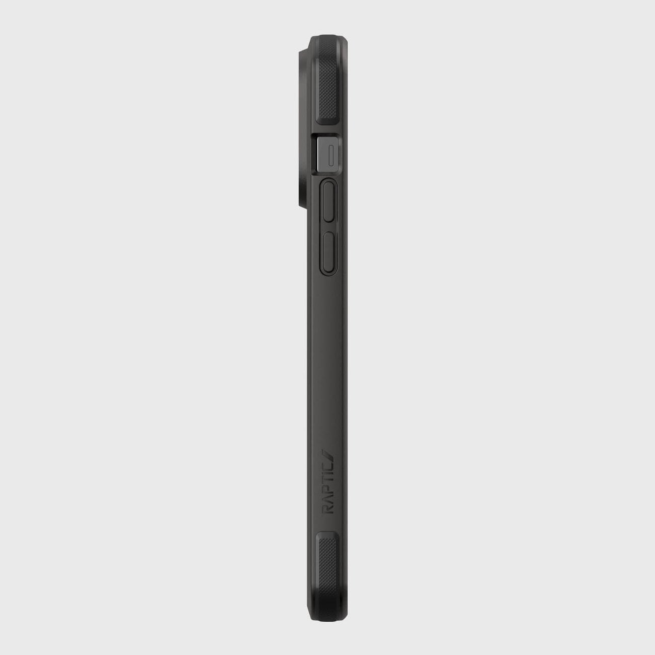 Raptic X-Doria Säkert fodral för iPhone 14 Pro med MagSafe pansarskydd svart