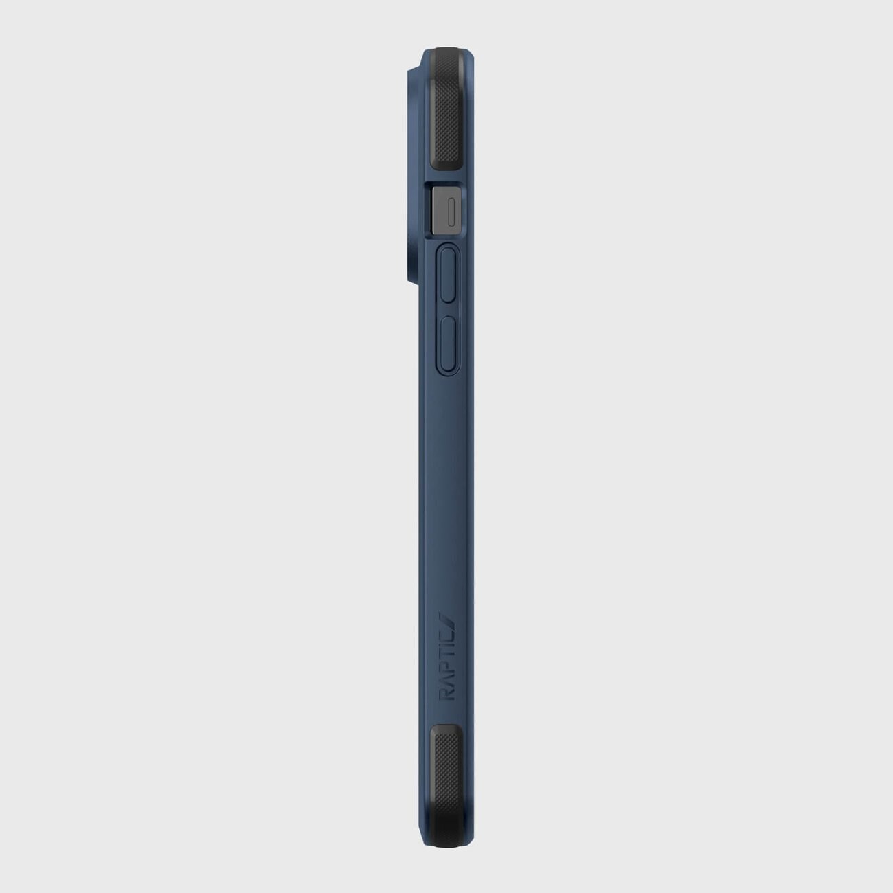 Raptic X-Doria Säkert fodral för iPhone 14 Pro med MagSafe pansarskydd blå