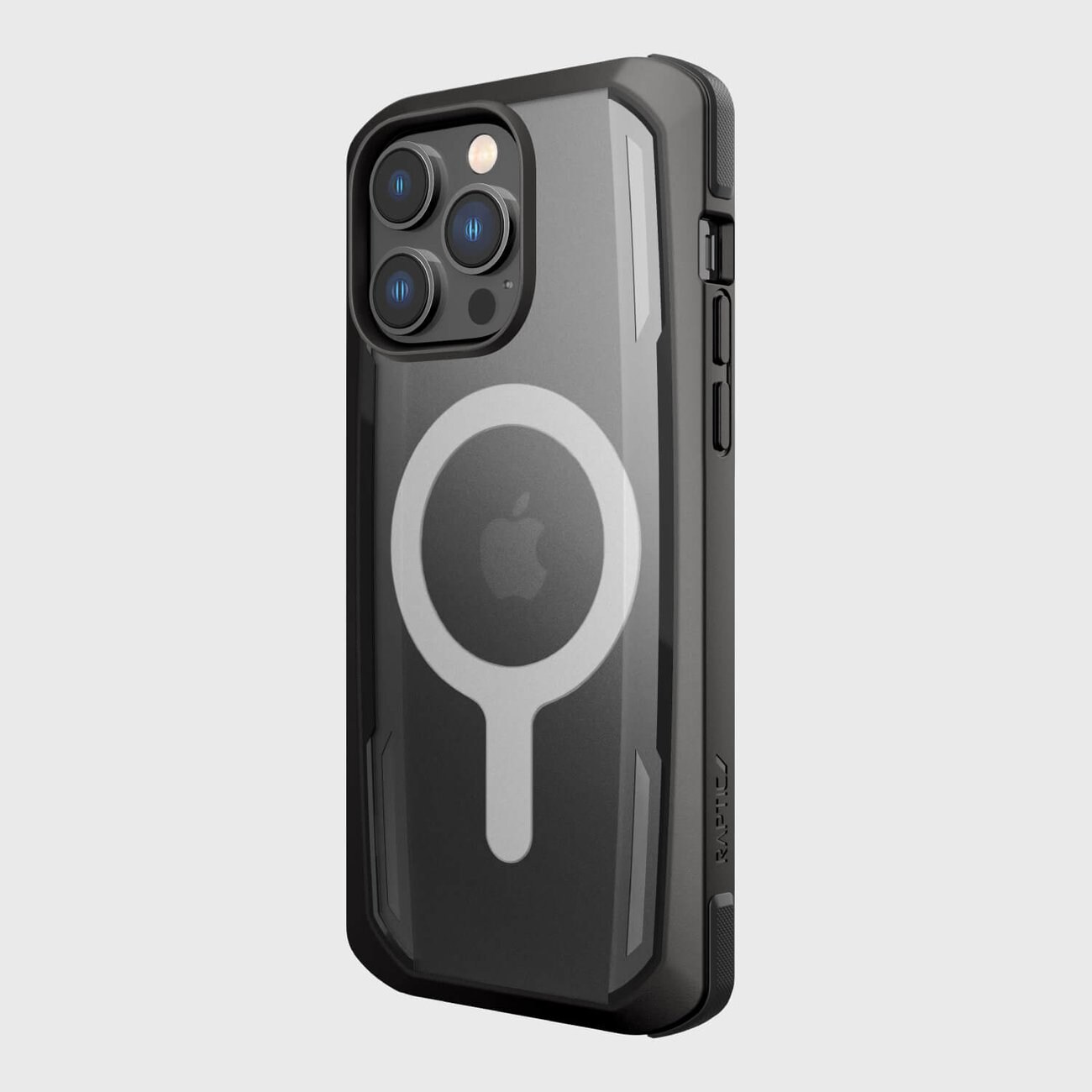 Raptic X-Doria Säkert fodral för iPhone 14 Pro Max med MagSafe pansarskydd svart