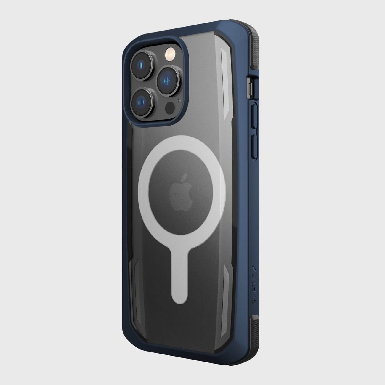 Raptic X-Doria Säkert fodral för iPhone 14 Pro Max med MagSafe pansarskyddad blå