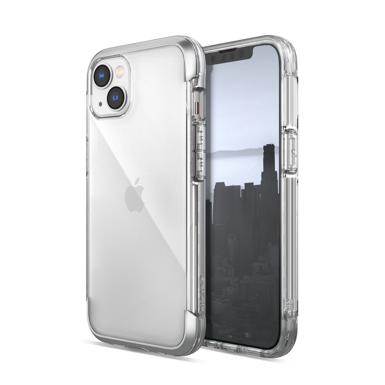 Raptic X-Doria luftfodral iPhone 14 pansarskydd silver