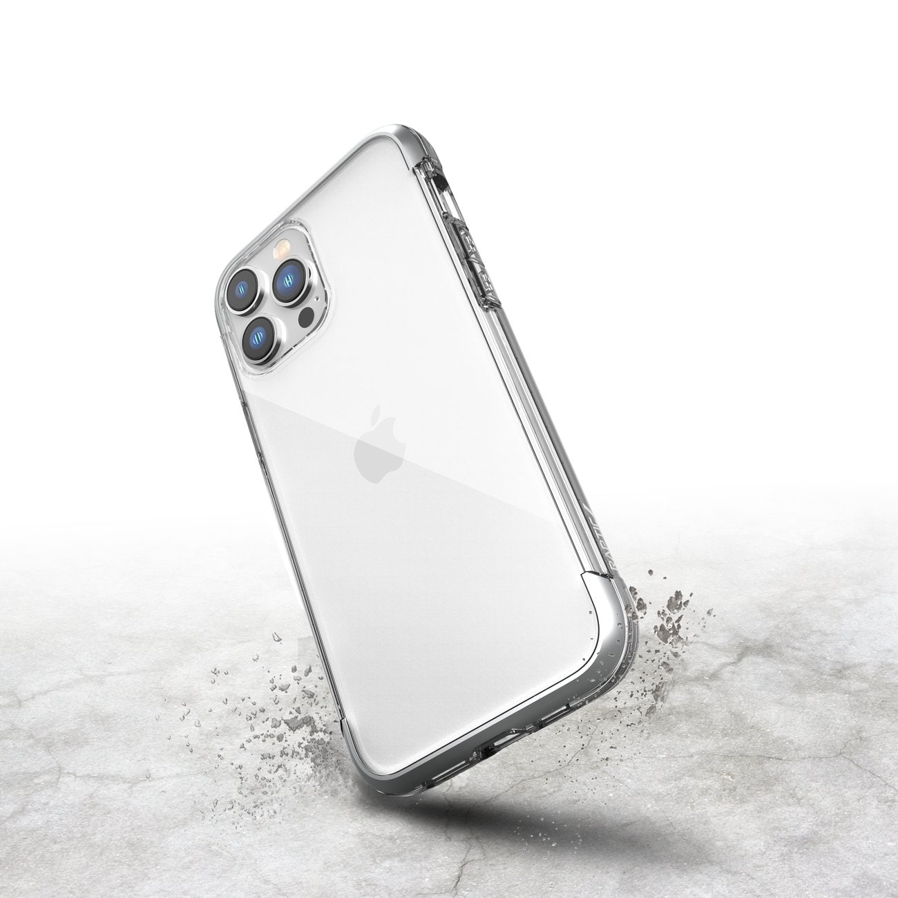 Raptic X-Doria Air-fodral för iPhone 14 Pro pansarskydd silver