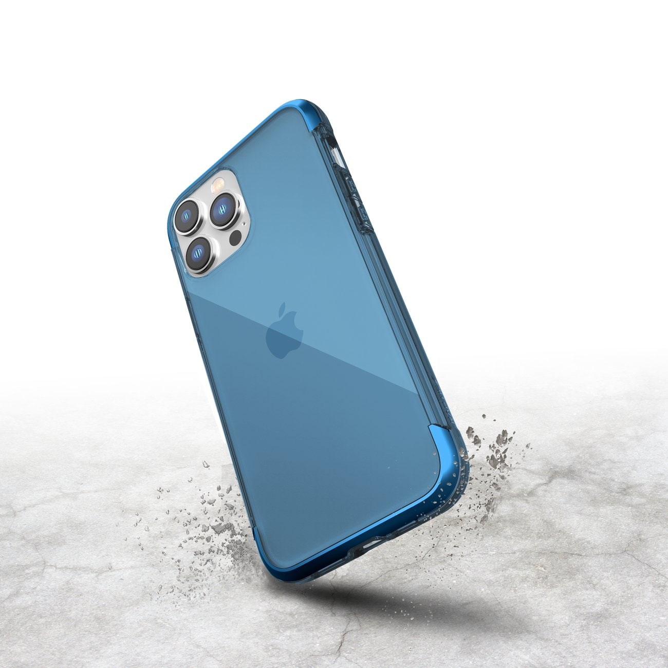 Raptic X-Doria Air-fodral för iPhone 14 Pro pansarskydd blå