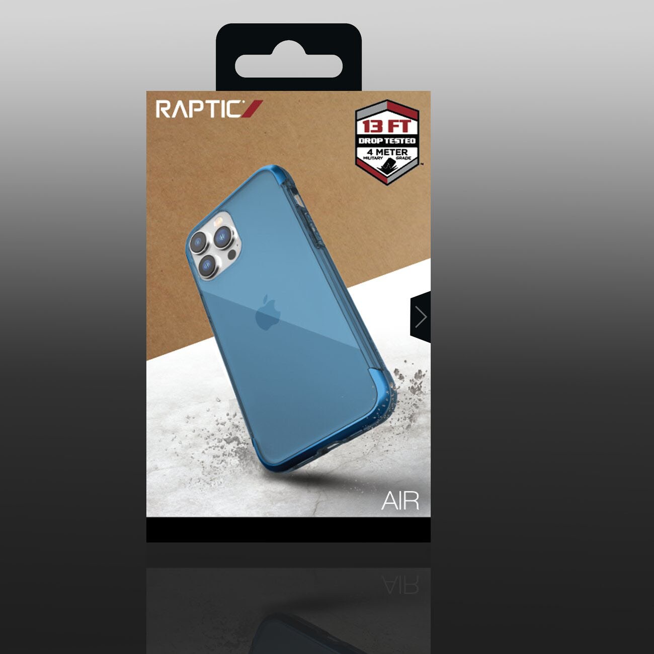 Raptic X-Doria Air-fodral för iPhone 14 Pro pansarskydd blå