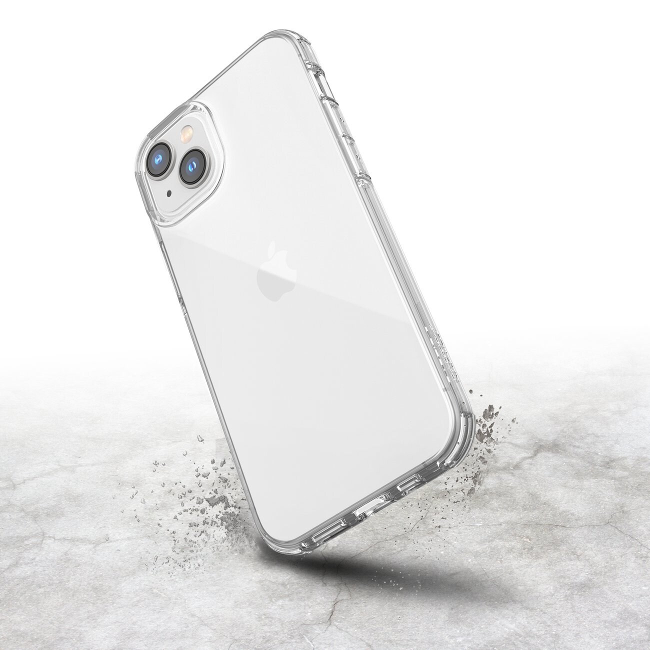 Raptic X-Doria Clear Case iPhone 14 Plus bepansrat genomskinligt fodral