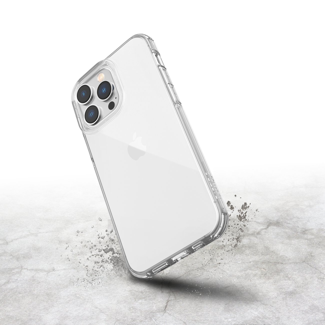 Raptic X-Doria Clear Case iPhone 14 Pro bepansrat genomskinligt hölje