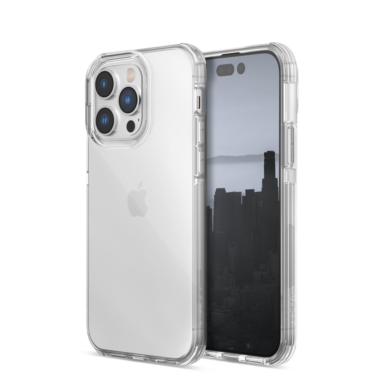 Raptic X-Doria Clear Case iPhone 14 Pro Max bepansrat genomskinligt hölje