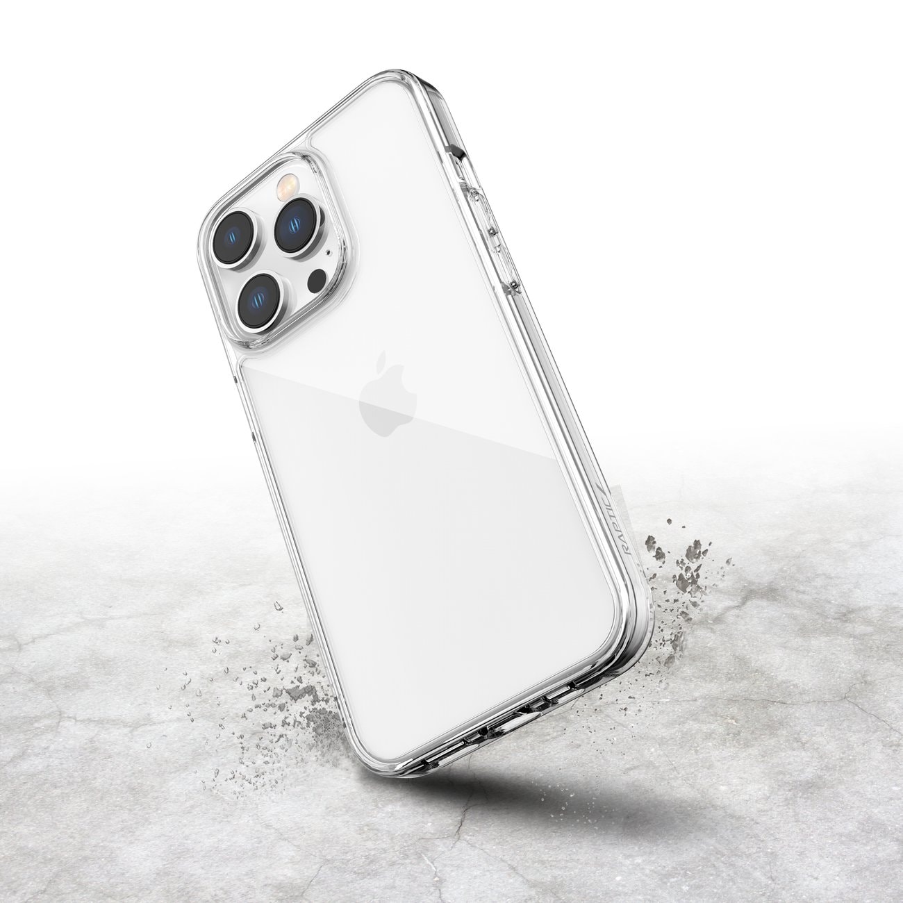 Raptic X-Doria Clearvue Fodral iPhone 14 Pro Max bakstycke genomskinligt