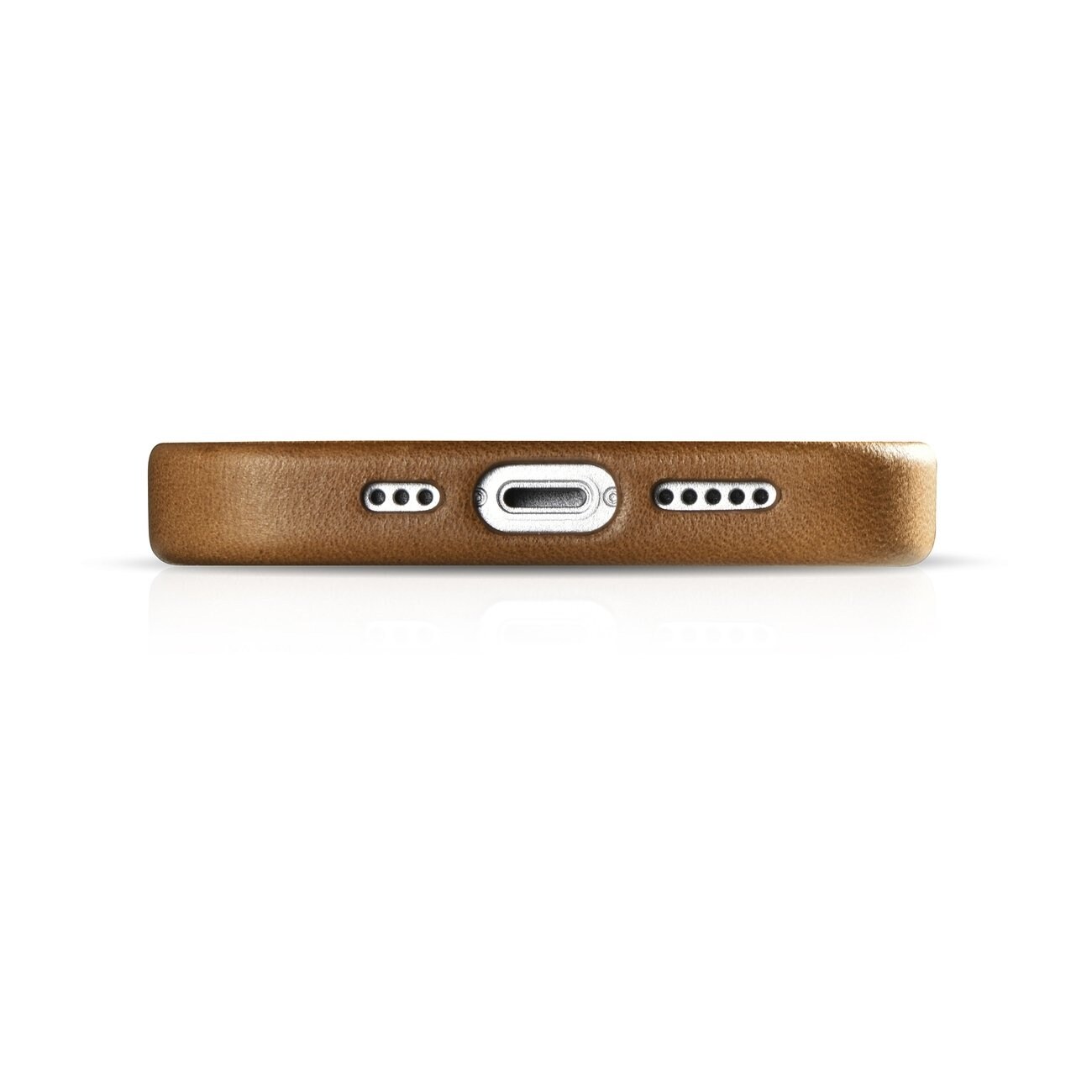 iCarer Premium Oil Wax Leather Case for iPhone 14 Plus Magnetic MagSafe Brown (WMI14220703-TN)