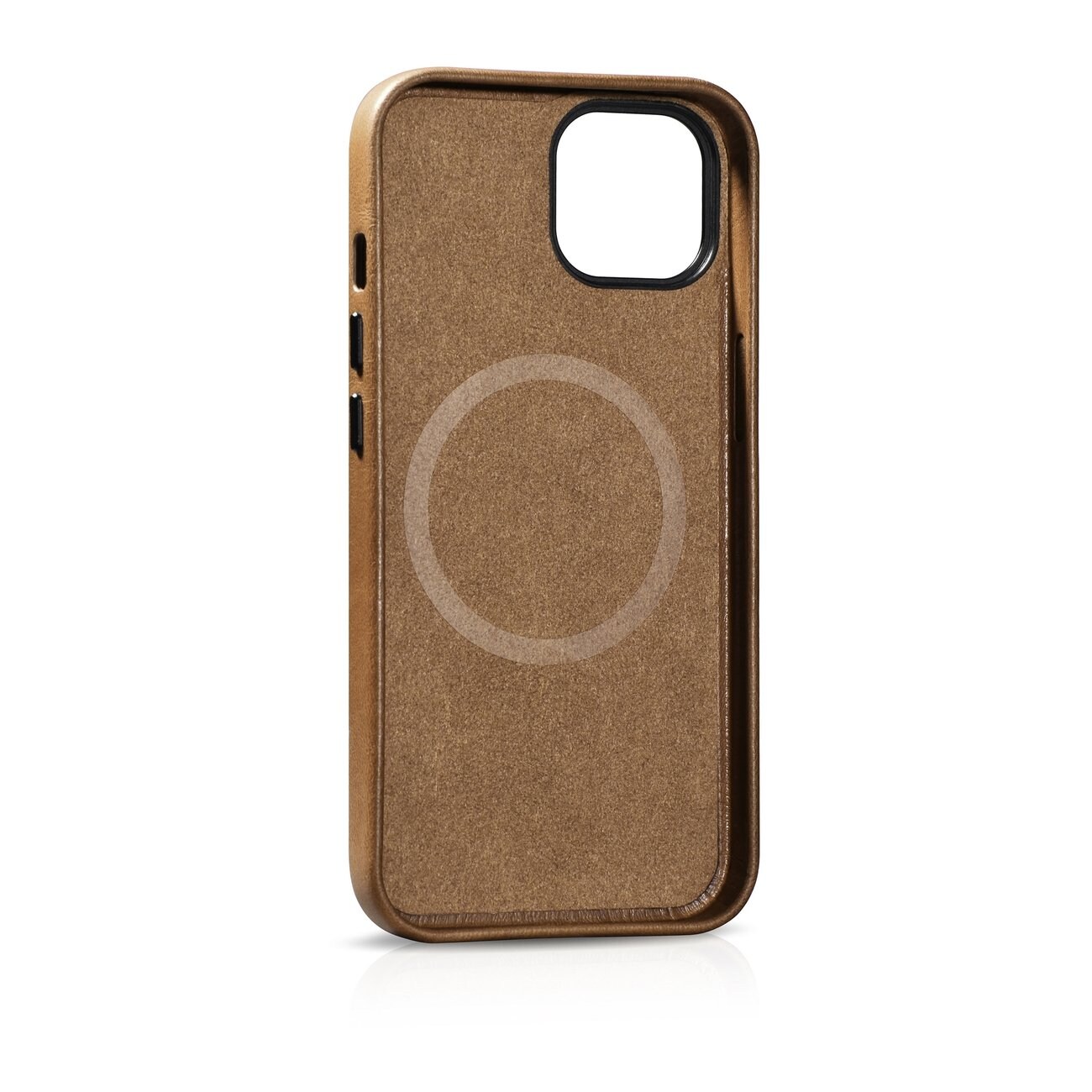 iCarer Premium Oil Wax Leather Case for iPhone 14 Plus Magnetic MagSafe Brown (WMI14220703-TN)