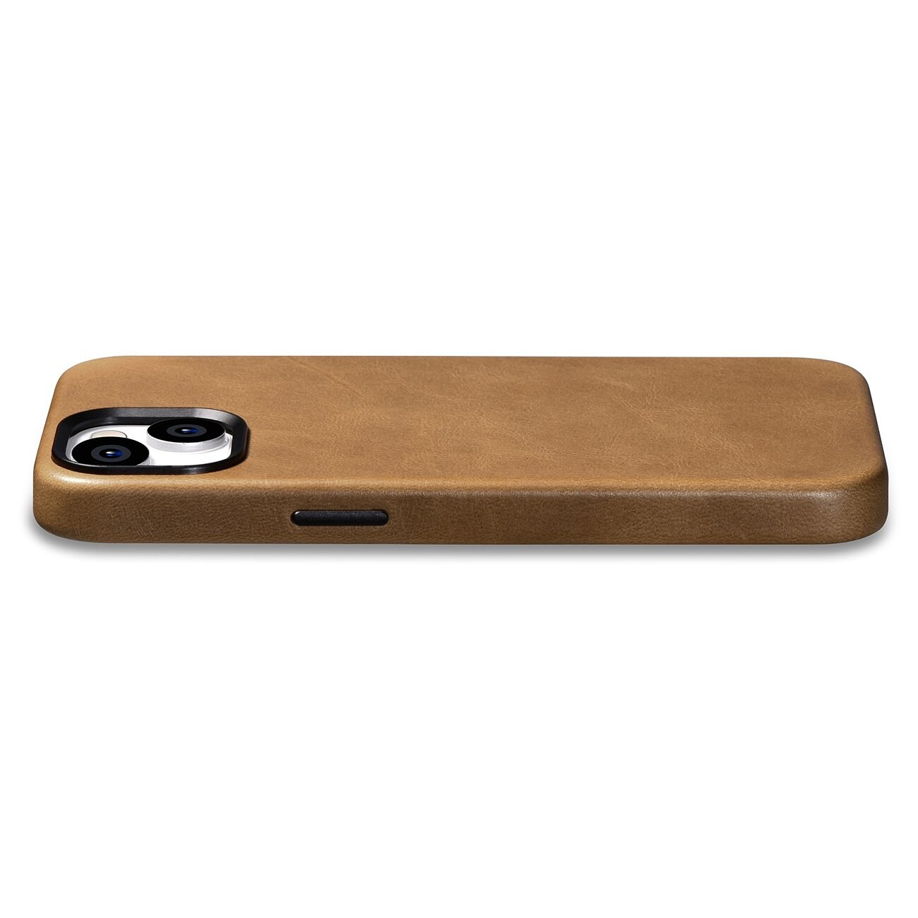 iCarer Premium Oil Wax Leather Case for iPhone 14 Plus Magnetic MagSafe Brown (WMI14220703-TN)