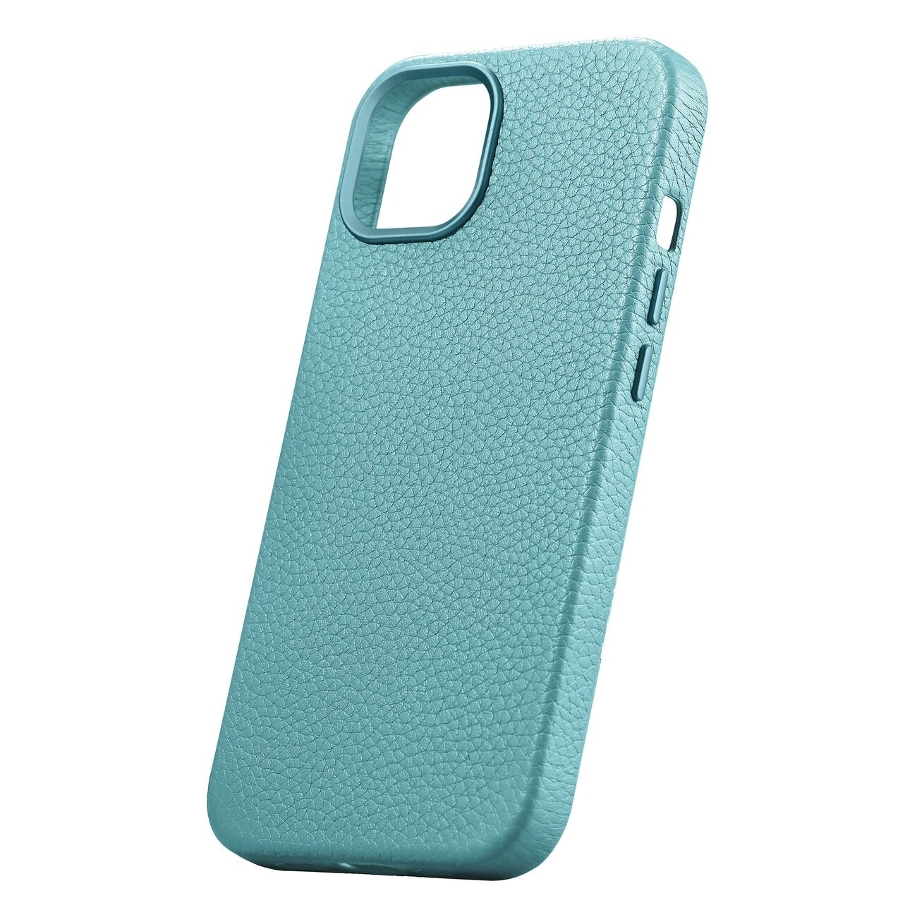 iCarer Magnetiskt Läderfodral MagSafe till iPhone 14 Plus - Litchi Green (WMI14220711-GN)