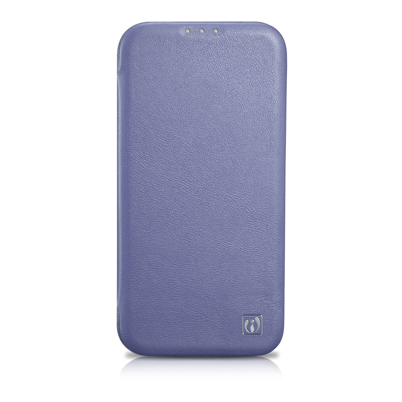iCarer CE Premium Leather Folio Case for iPhone 14 Plus MagSafe Flip - Ljuslila (WMI14220715-LP)