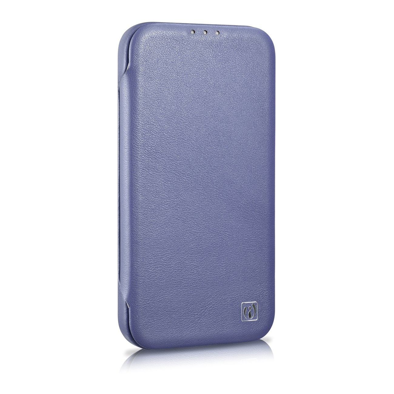 iCarer CE Premium Leather Folio Case for iPhone 14 Plus MagSafe Flip - Ljuslila (WMI14220715-LP)