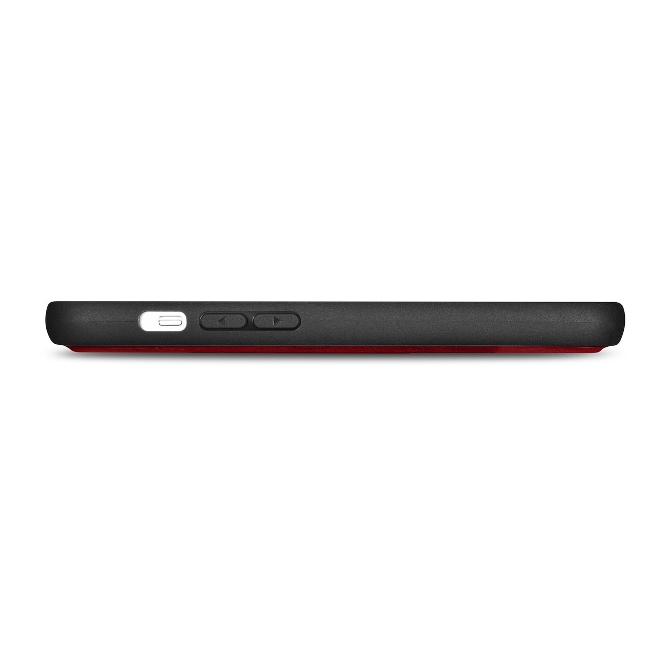 iCarer plånboksfodral 2in1 skydd iPhone 14 Plus Anti-RFID läder flipskydd röd (WMI14220727-RD)