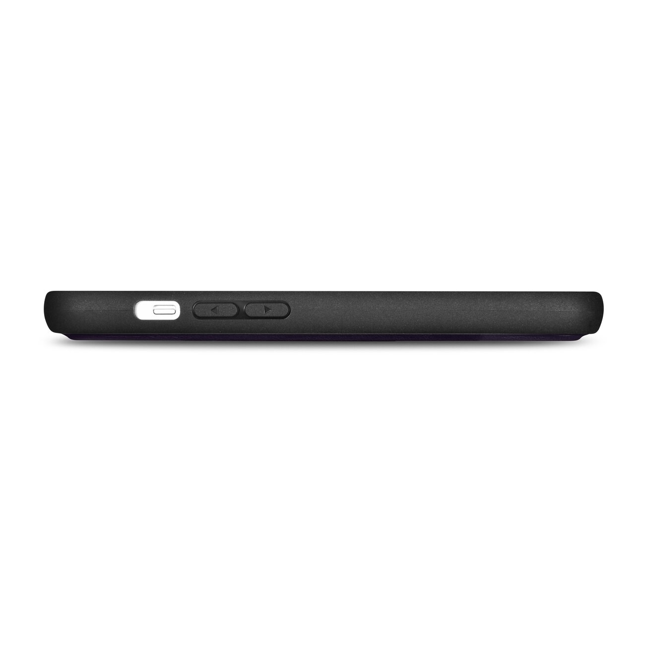 iCarer plånboksfodral 2in1-skydd iPhone 14 Plus Anti-RFID läder flipfodral mörklila (WMI14220727-DP)