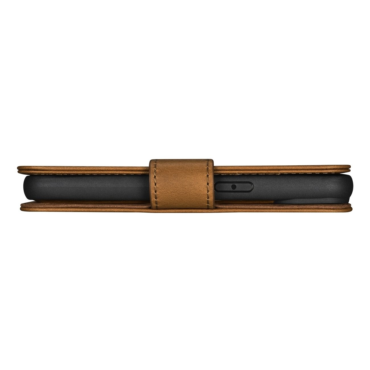 iCarer Oljevax 2in1 Plånboksfodral i Läder för iPhone 14 Plus, Anti-RFID, Brun (WMI14220723-TN)