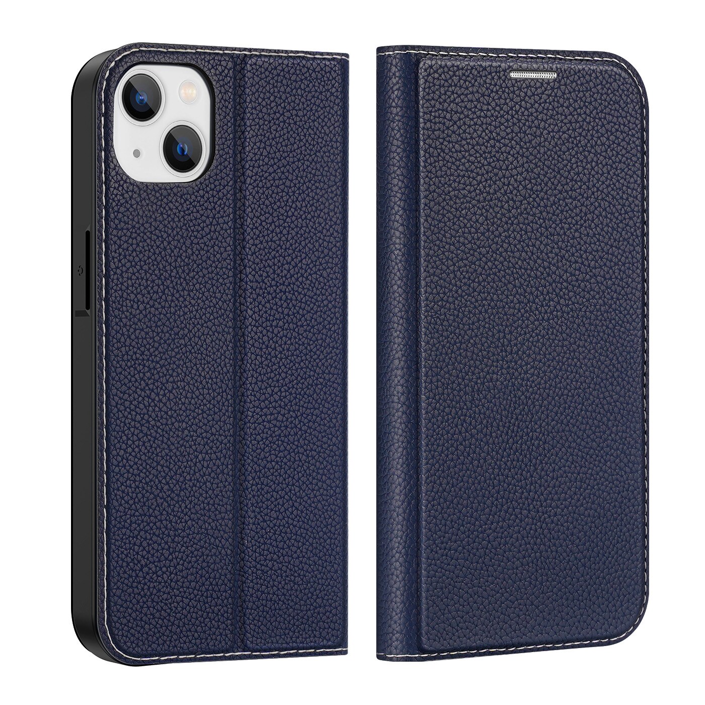 Dux Ducis Skin X2-fodral för iPhone 14 Plus-fodral med magnetisk flik blå