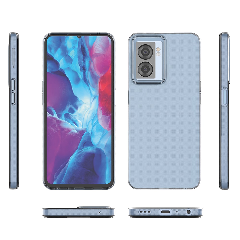 Ultraklart 0,5 mm etui til Oppo A57/A77 5G og Realme V23/Narzo 50/Q5i 5G - Tyndt transparent cover