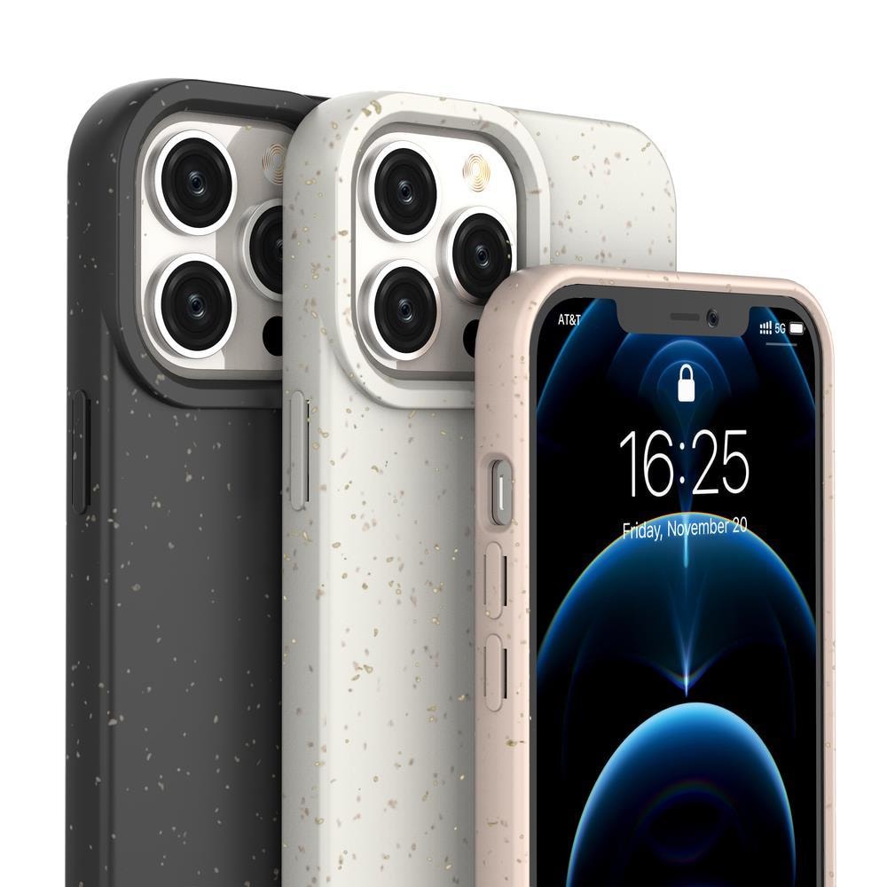 Eco Case fodral för iPhone 14 Plus nedbrytbart silikonskydd rosa