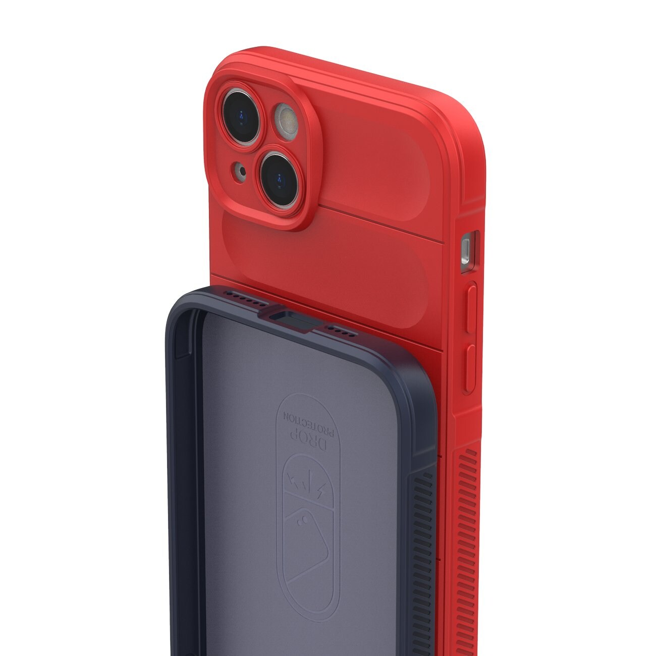 Magic Shield Case fodral för iPhone 14 Plus flexibelt pansarskydd svart