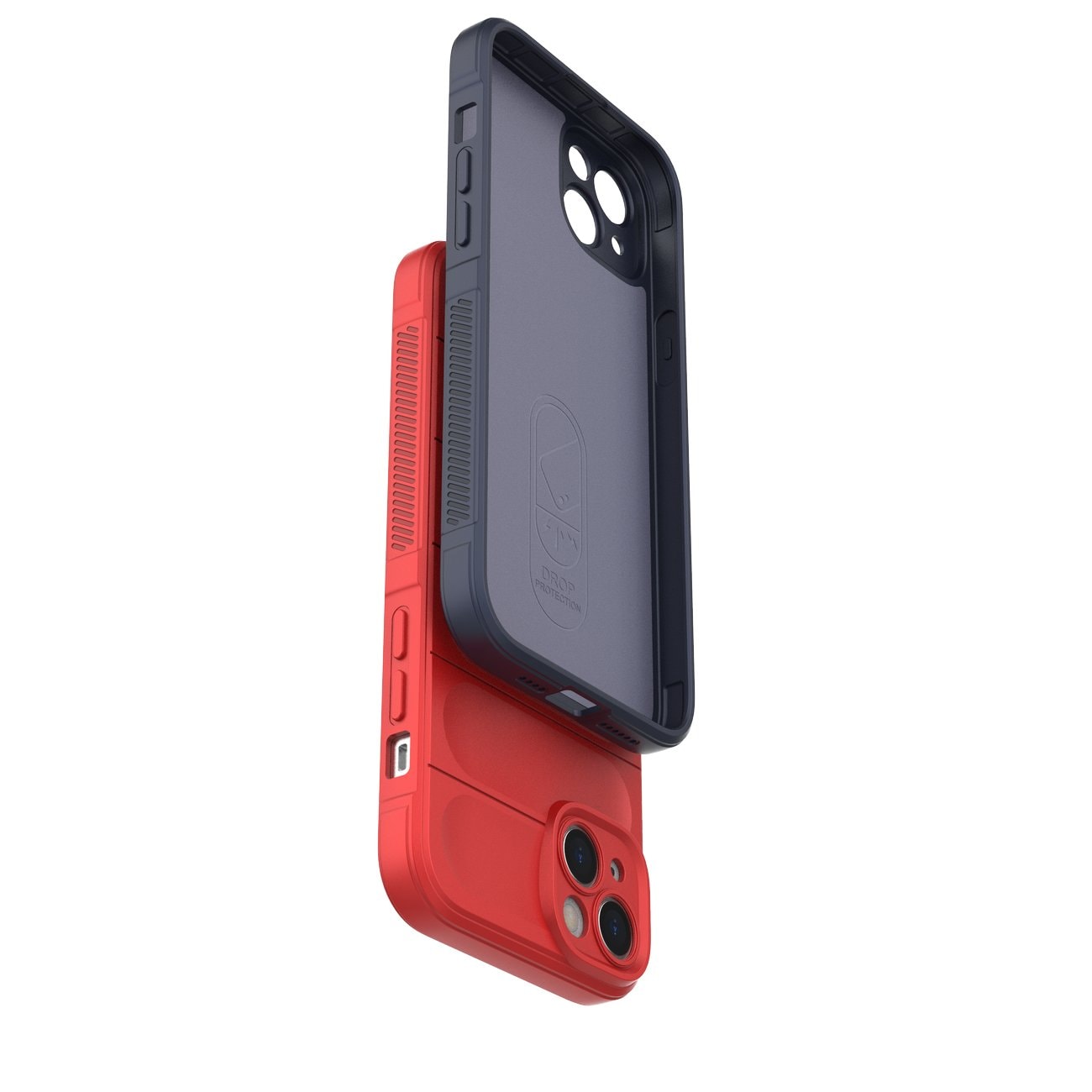 Magic Shield Case fodral för iPhone 14 Plus flexibelt pansarskydd svart