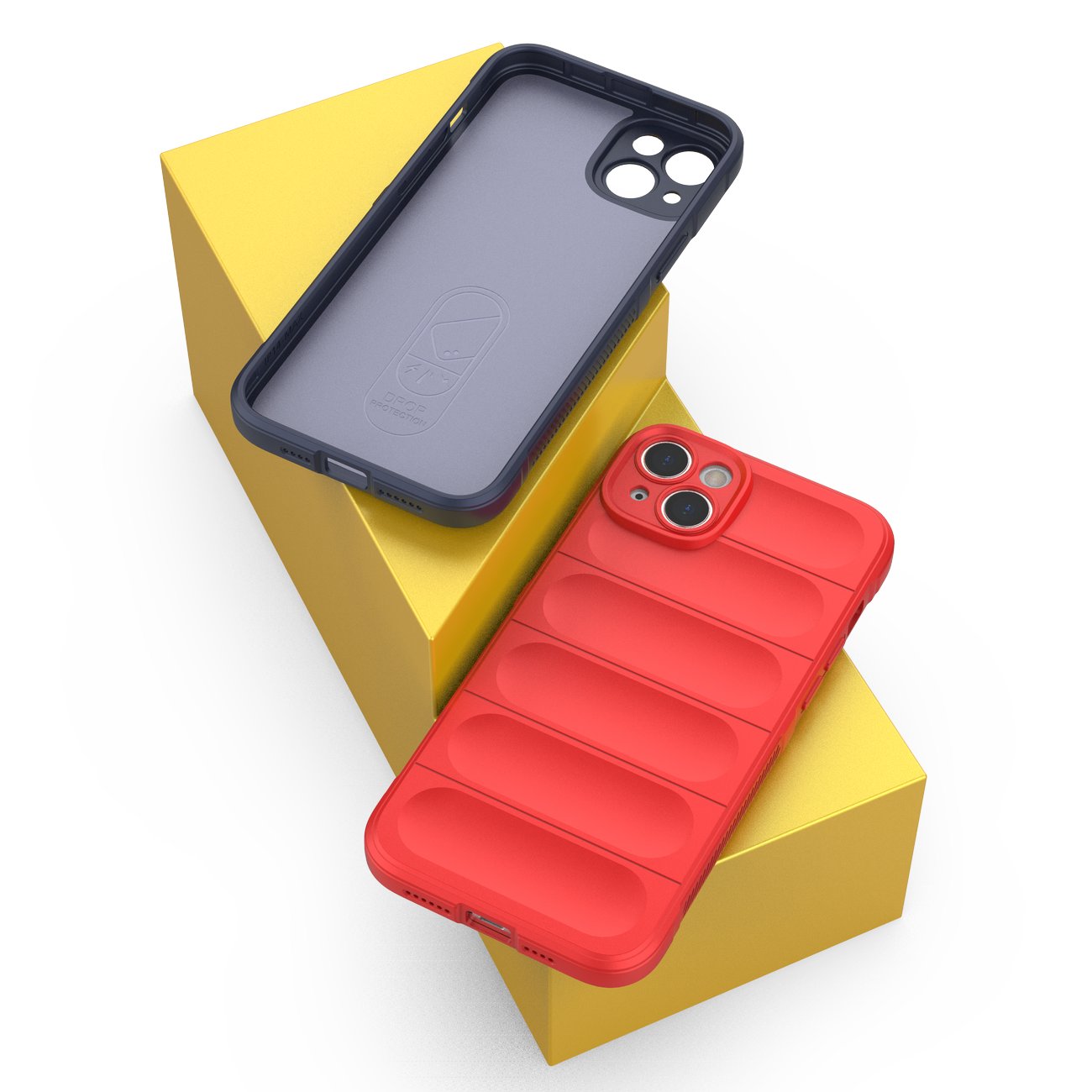 Magic Shield Case fodral för iPhone 14 Plus flexibelt pansarskydd svart