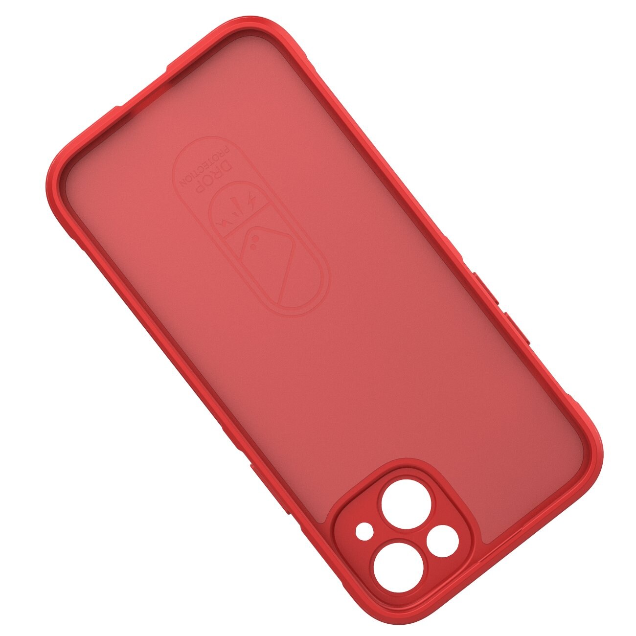 Magic Shield Case fodral för iPhone 14 Plus flexibelt pansarskydd röd