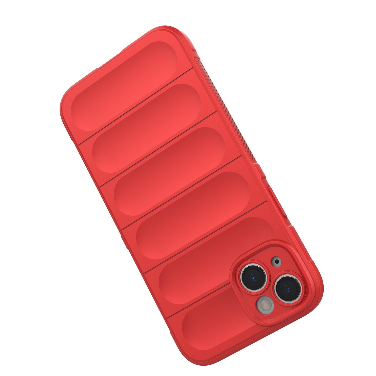 Magic Shield Case fodral för iPhone 14 Plus flexibelt pansarskydd röd
