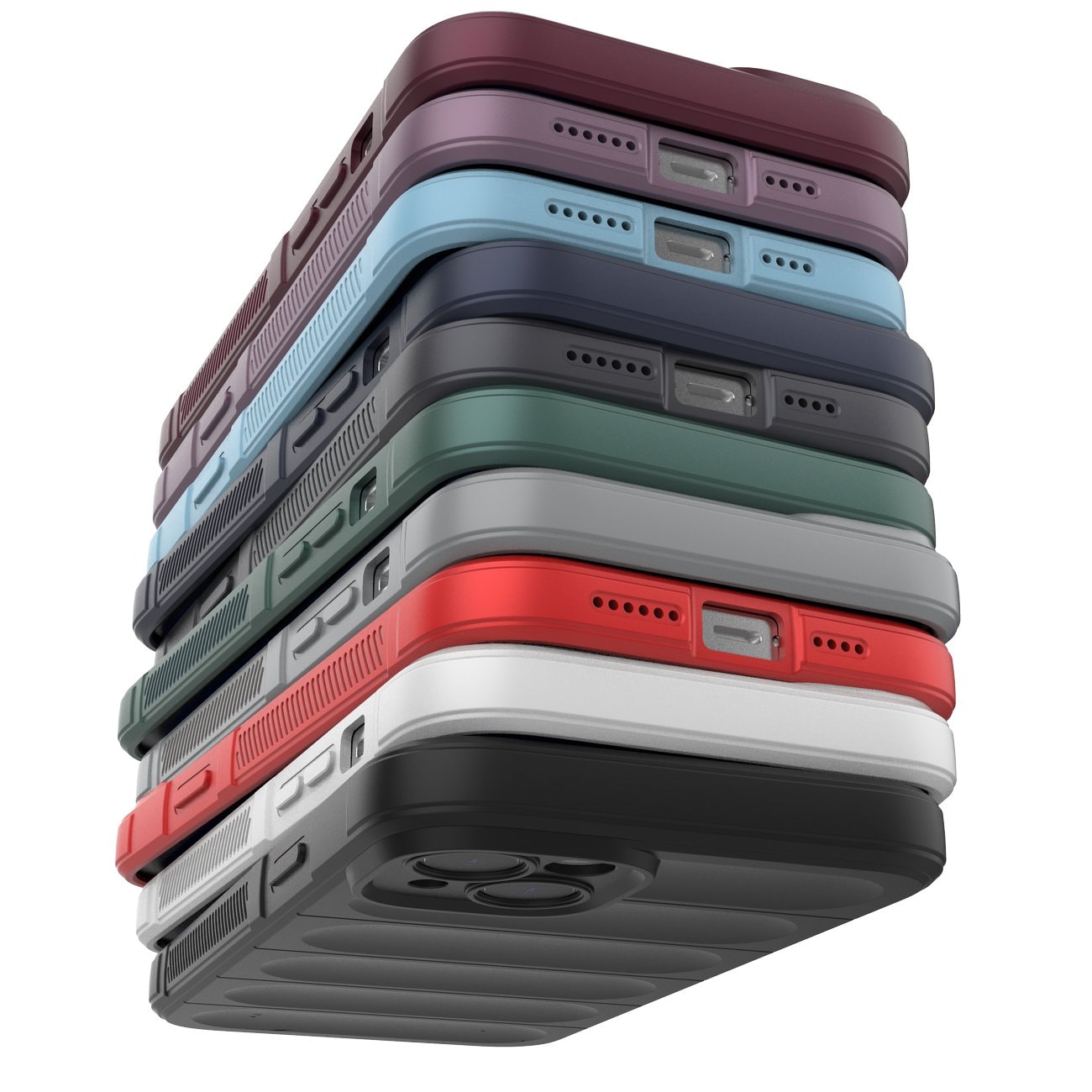 Magic Shield Case fodral för iPhone 14 Plus flexibelt pansarskyddat mörkblått fodral