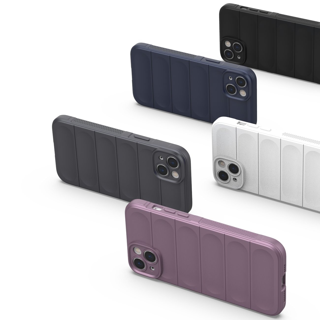 Magic Shield Case fodral för iPhone 14 Plus flexibelt pansarfodral ljusblått