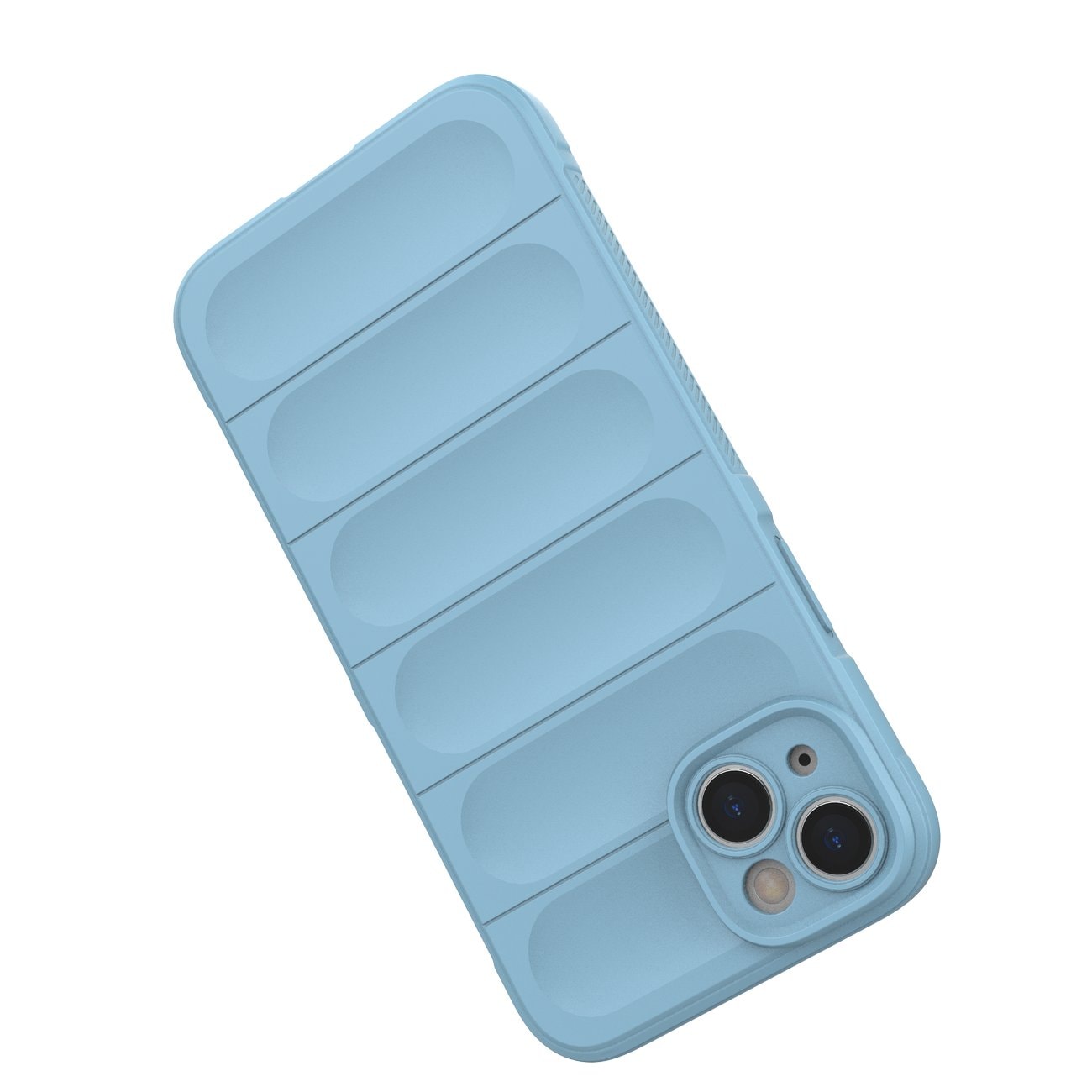 Magic Shield Case fodral för iPhone 14 Plus flexibelt pansarfodral ljusblått