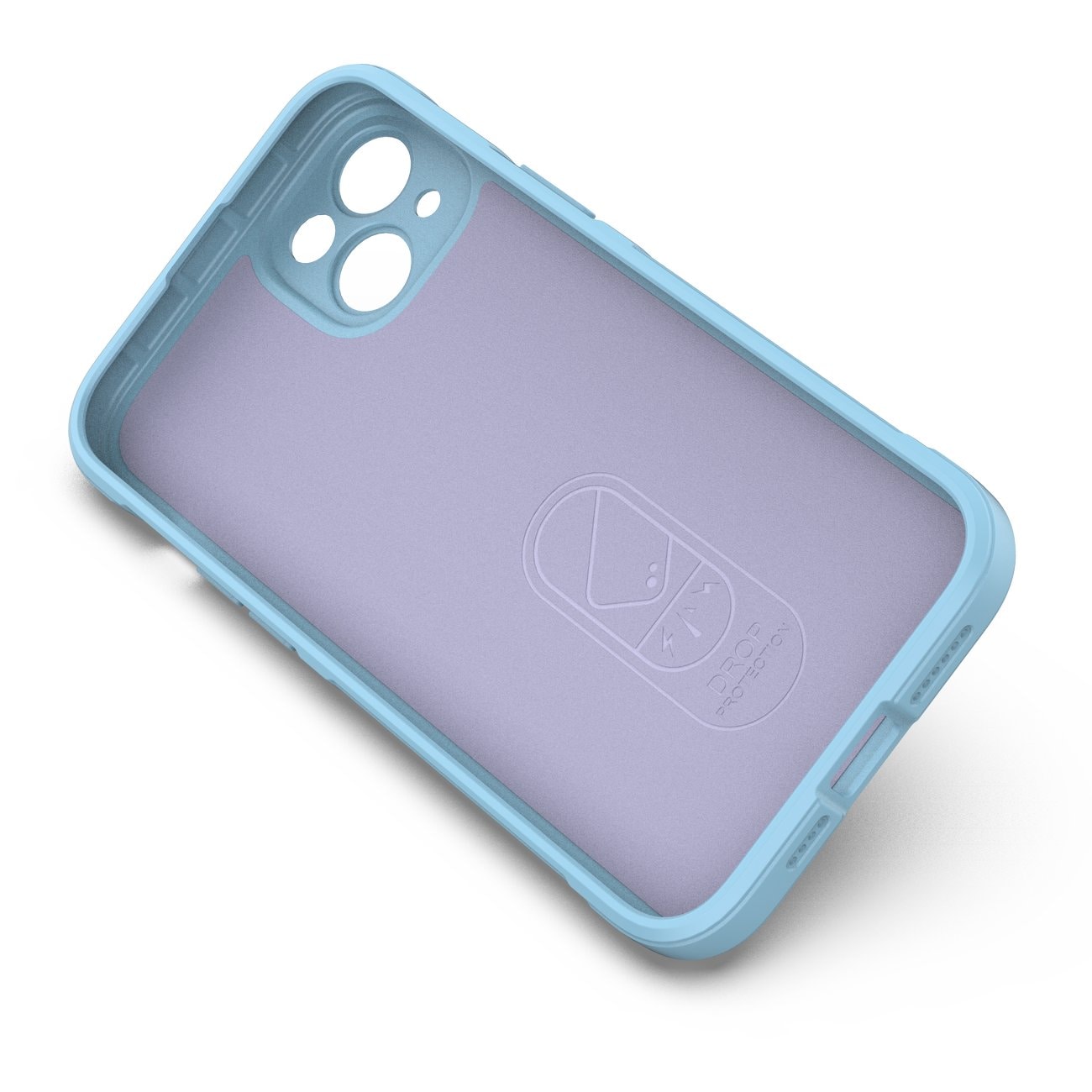 Magic Shield Case fodral för iPhone 14 Plus flexibelt pansarfodral ljusblått