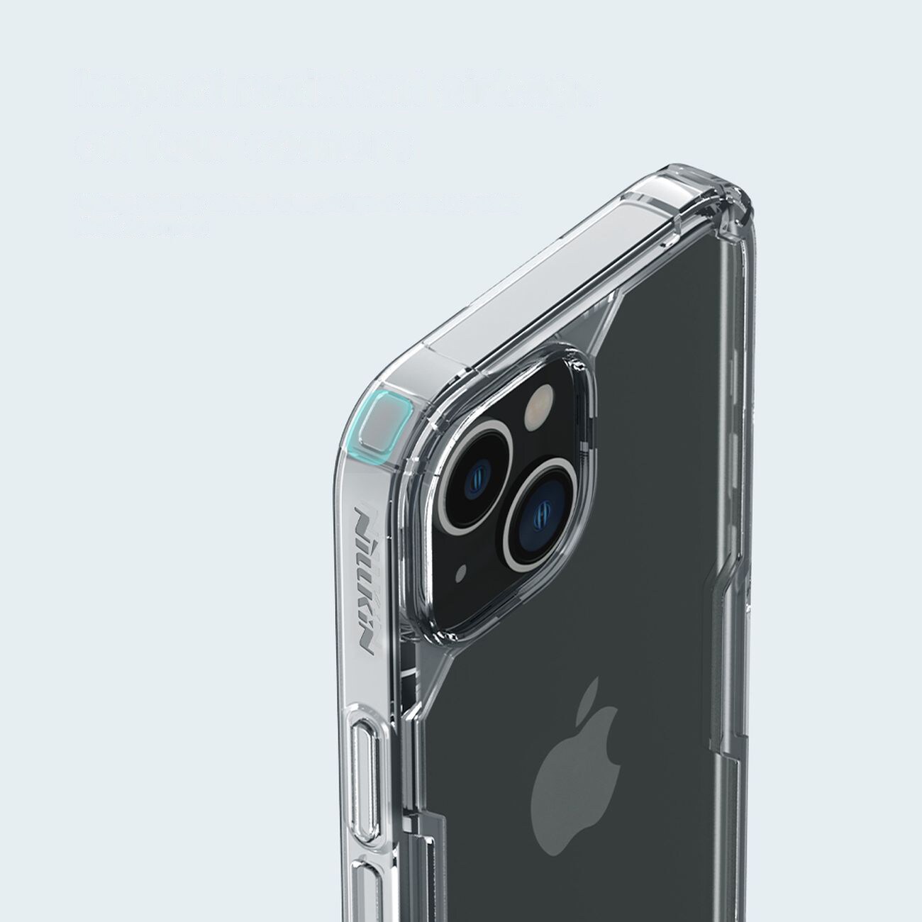 Nillkin Nature Pro iPhone 14 Plus fodral, pansarskydd, genomskinligt skydd