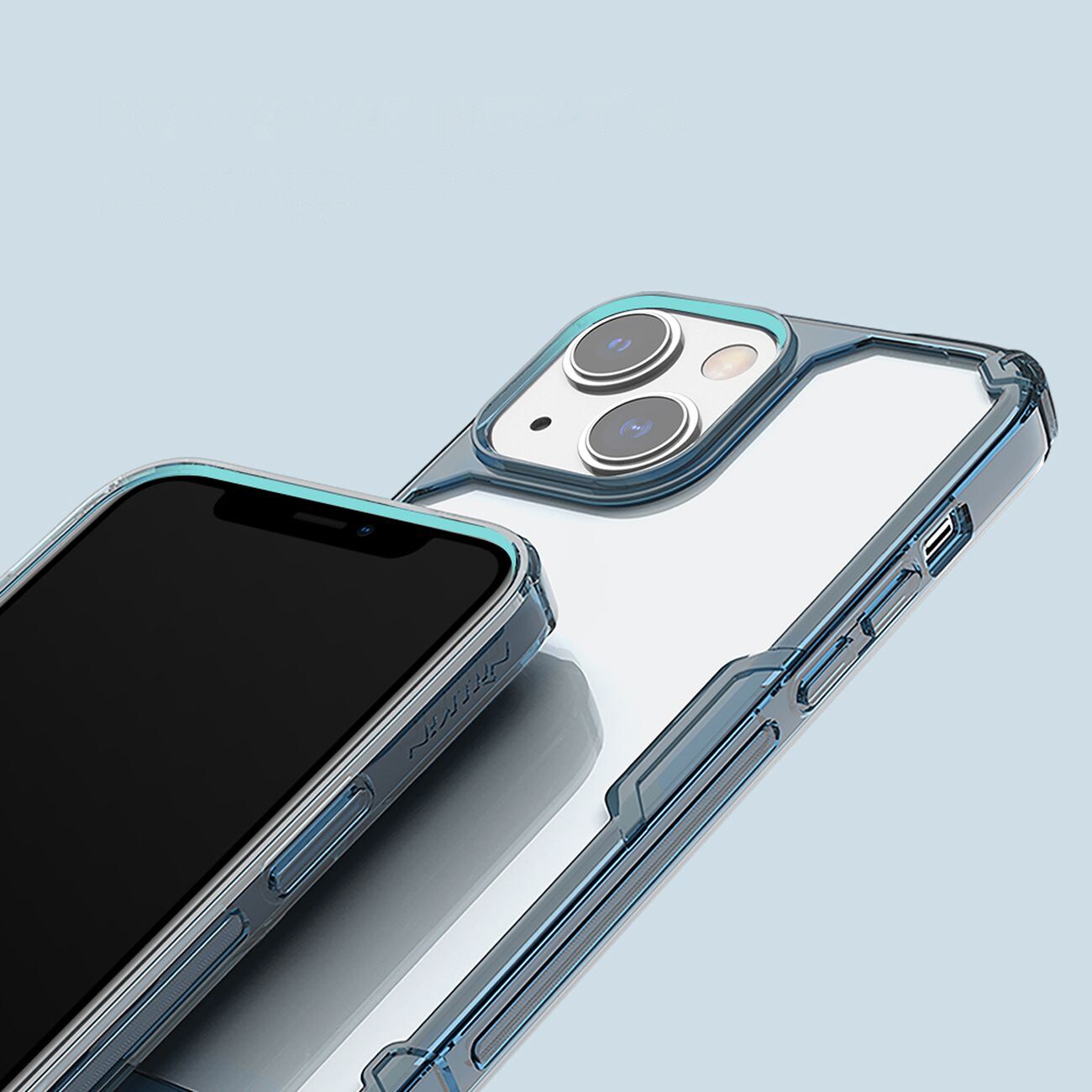 Nillkin Nature Pro iPhone 14 Plus fodral, pansarskydd, genomskinligt skydd