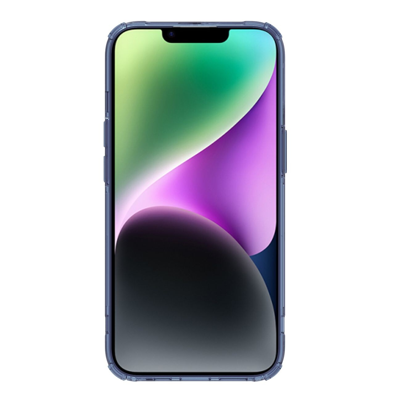 Nillkin Nature Pro iPhone 14 Plus-fodral, pansarskydd, blått fodral