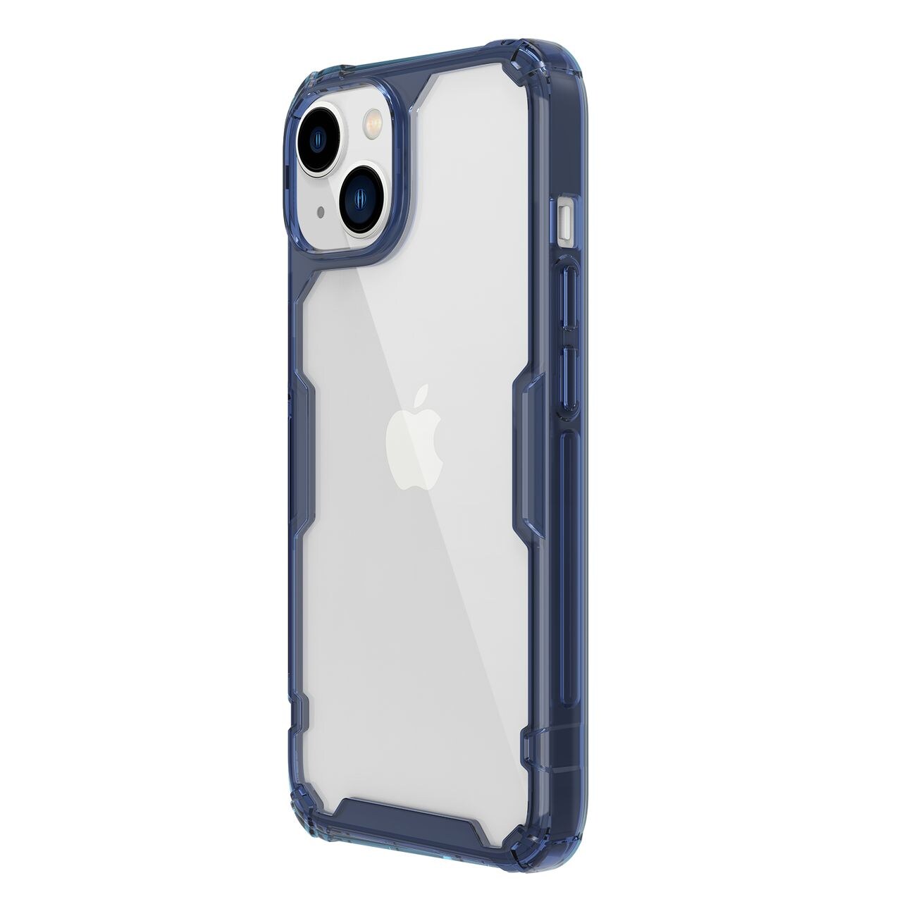 Nillkin Nature Pro iPhone 14 Plus-fodral, pansarskydd, blått fodral