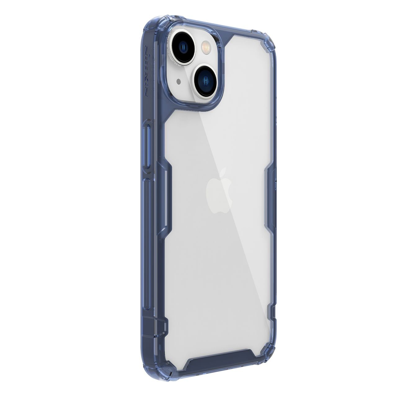 Nillkin Nature Pro iPhone 14 Plus-fodral, pansarskydd, blått fodral