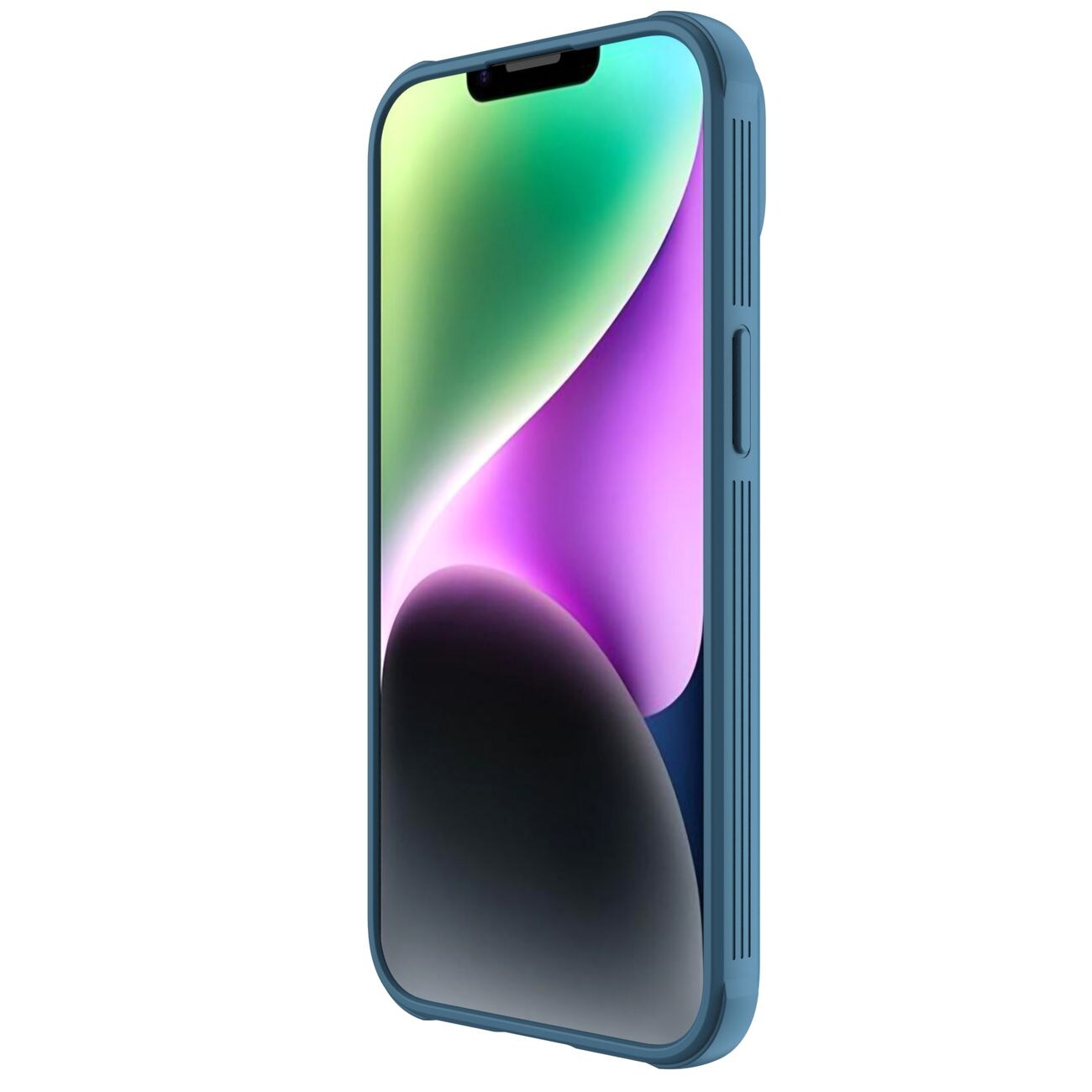 Nillkin CamShield Pro Magnetiskt fodral iPhone 14 Plus Skydd Kameraskydd Blå (med MagSafe)