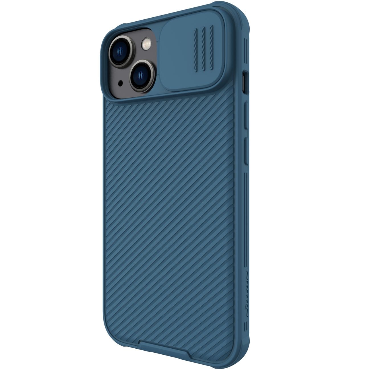 Nillkin CamShield Pro Fodral iPhone 14 Plus Pansarskydd Kameraskydd Blå