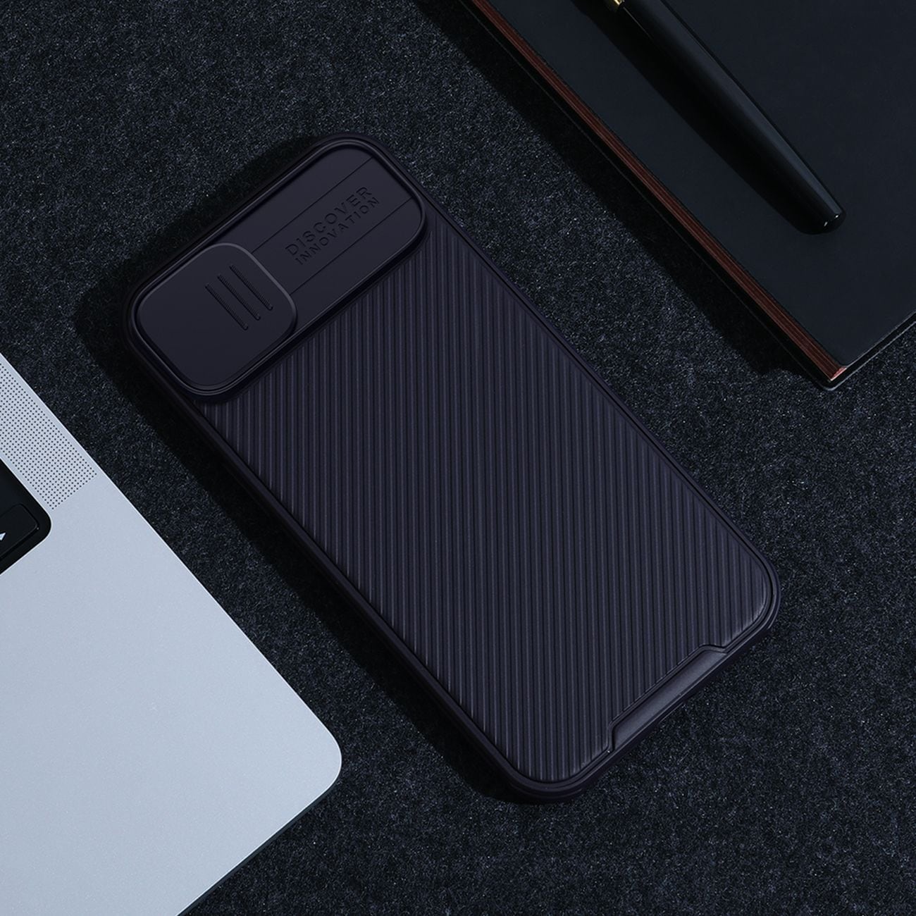 Nillkin CamShield Pro Fodral iPhone 14 Plus Pansarskydd Kameraskydd Grön