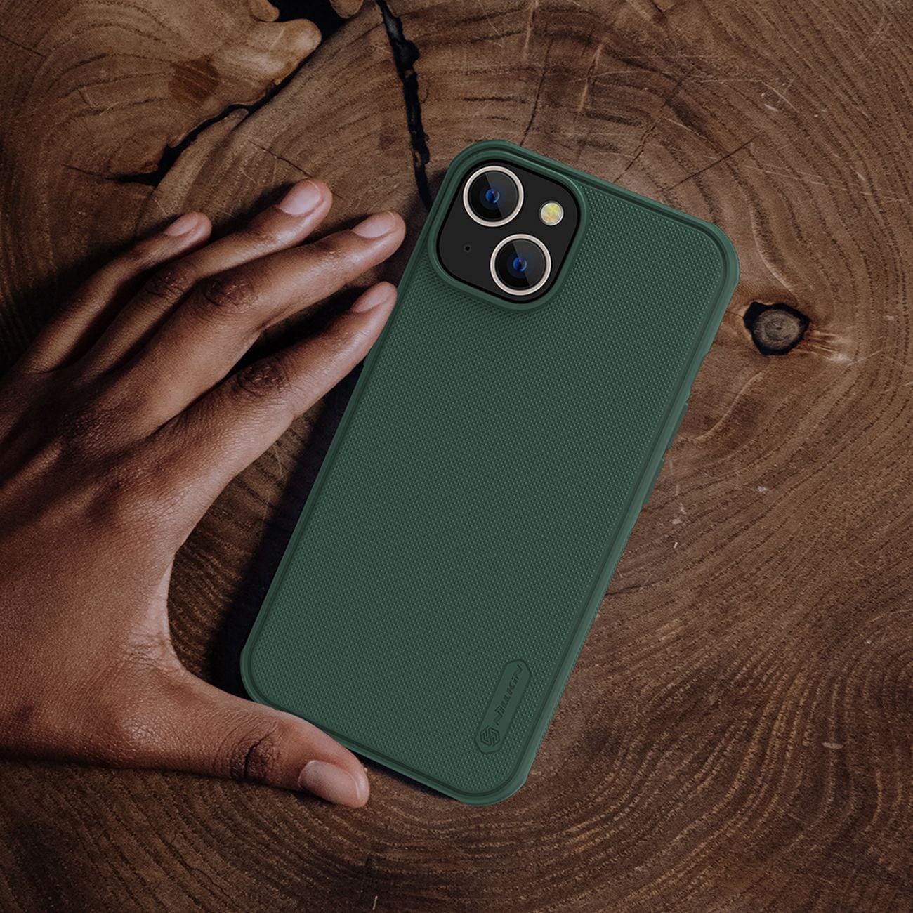Nillkin Super Frosted Shield Pro-fodral för iPhone 14 Plus bakstycke blå