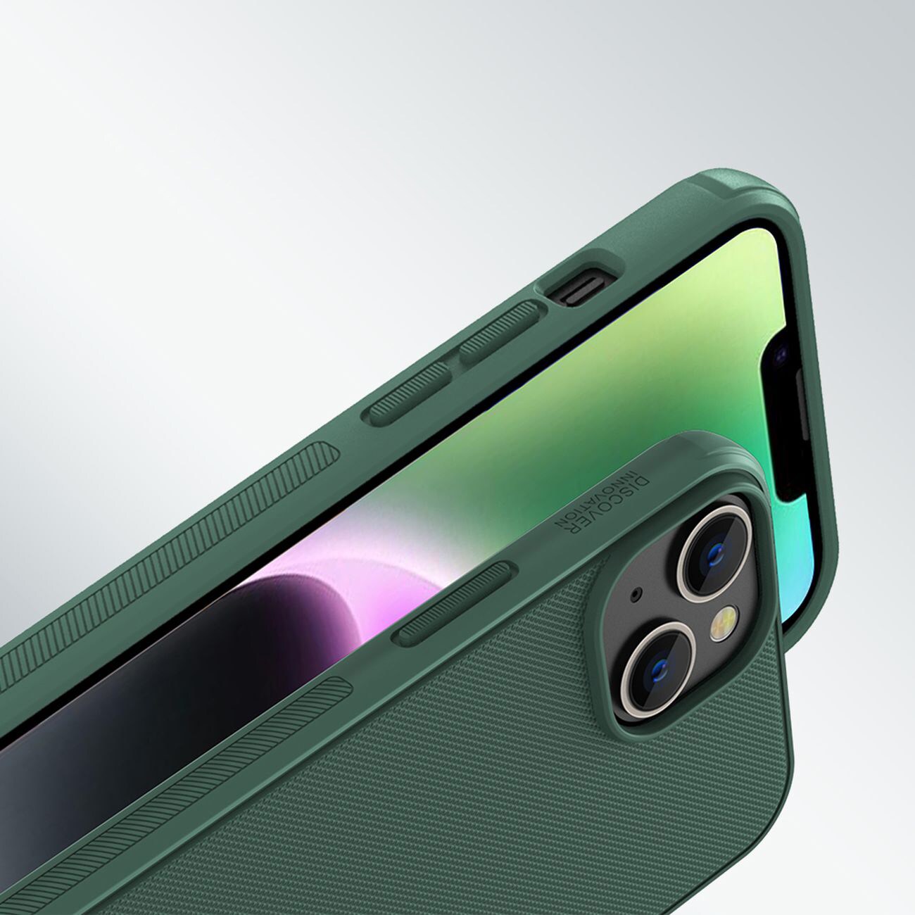 Nillkin Super Frosted Shield Pro-fodral för iPhone 14 Plus bakstycke blå