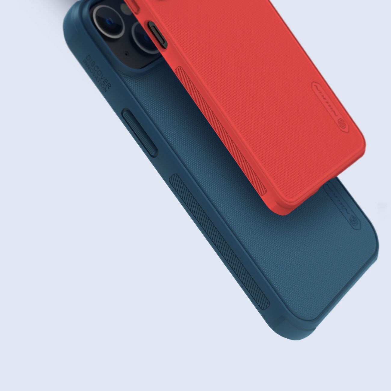 Nillkin Super Frosted Shield Pro-fodral för iPhone 14 Plus bakstycke blå