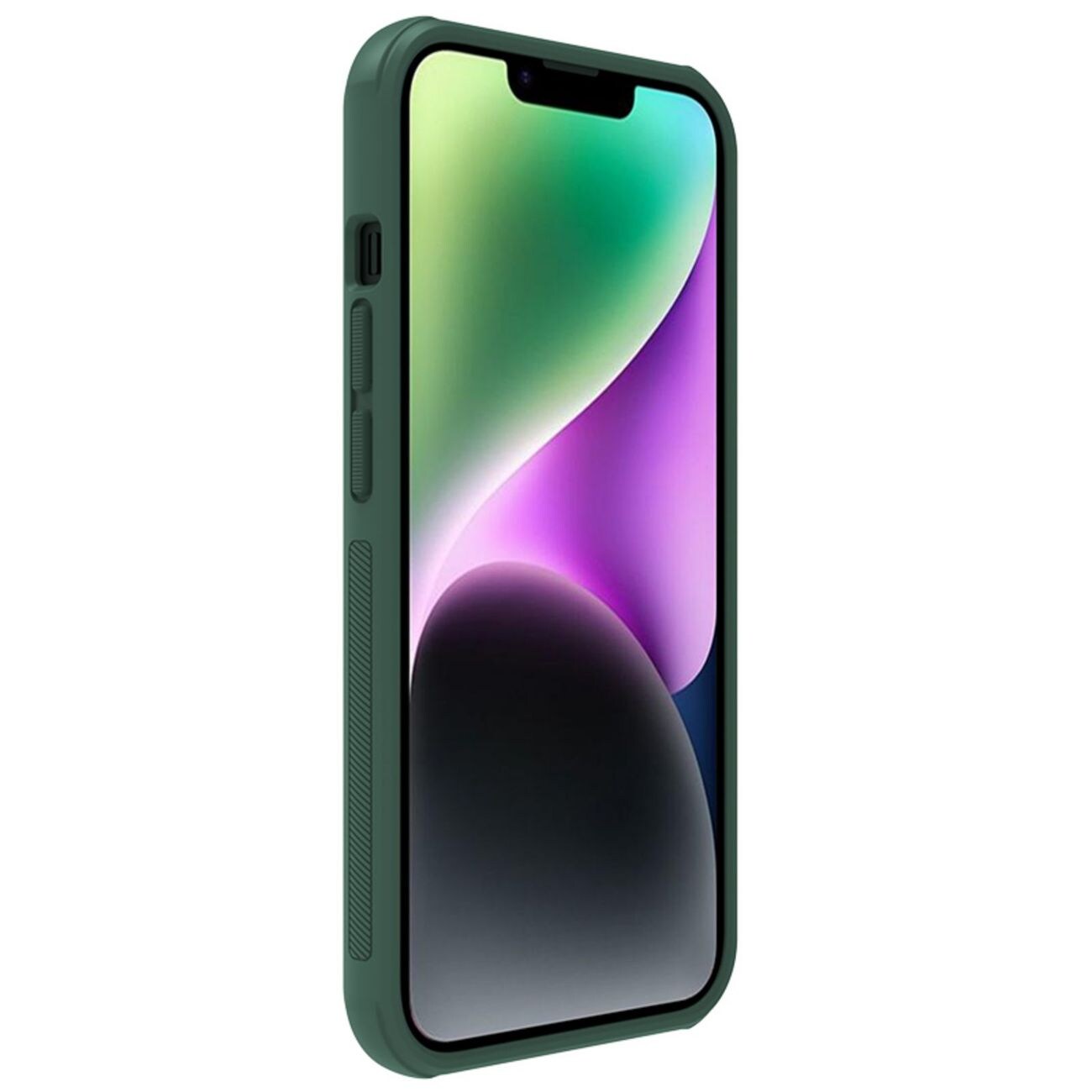 Nillkin Super Frosted Shield Pro-fodral för iPhone 14 Plus bakstycke grönt