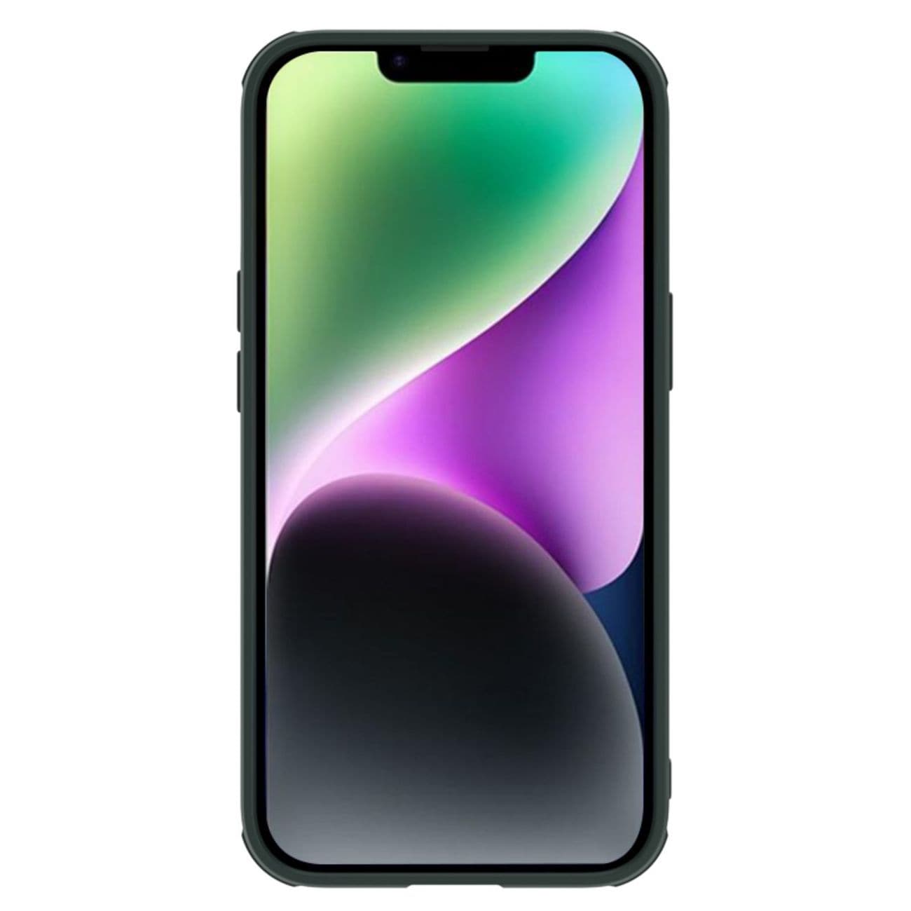 Nillkin Texturerat S-fodral iPhone 14 Plus pansarskydd med kameraskydd grönt
