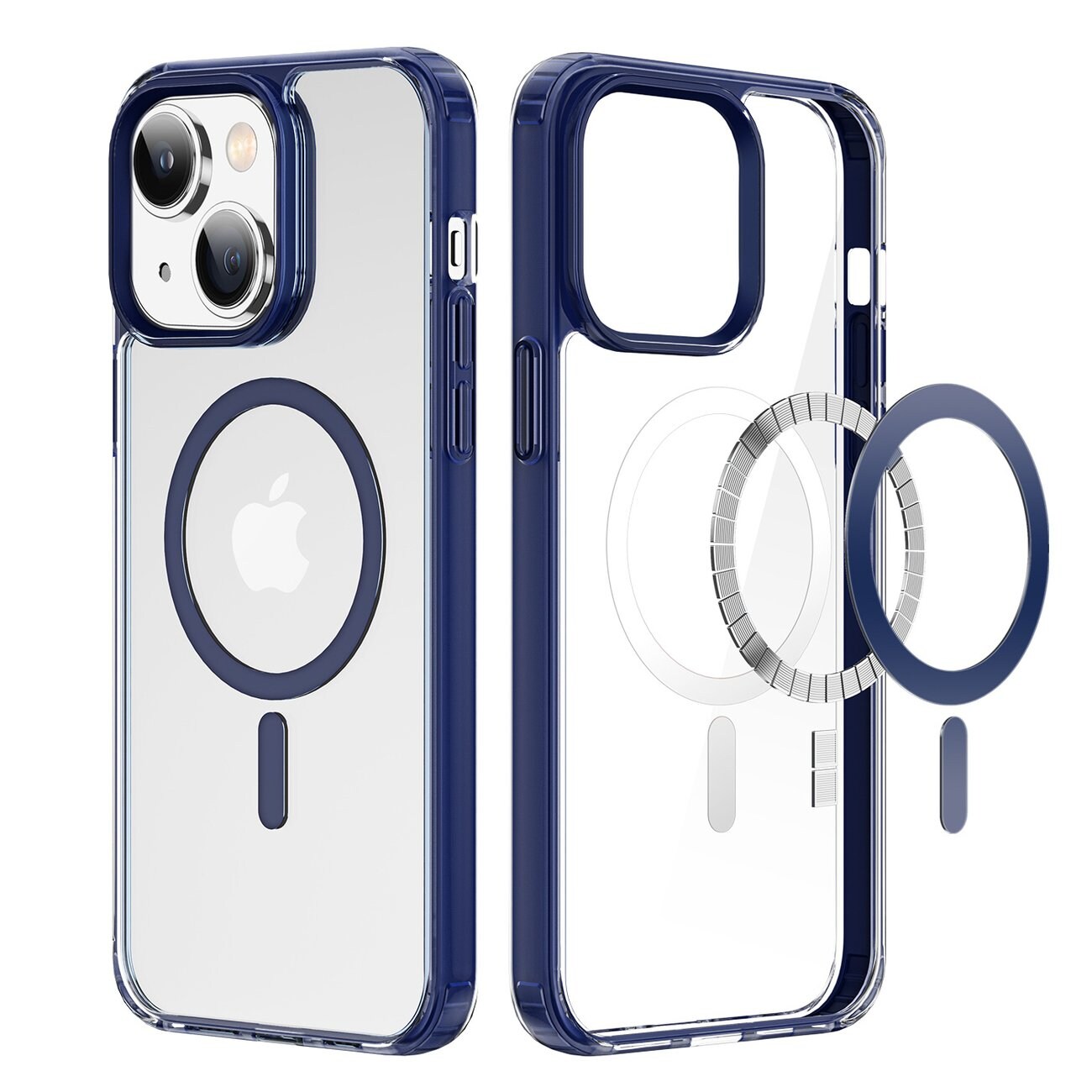 Dux Ducis Clin2 fodral för iPhone 14 Plus magnetiskt MagSafe-skydd blå
