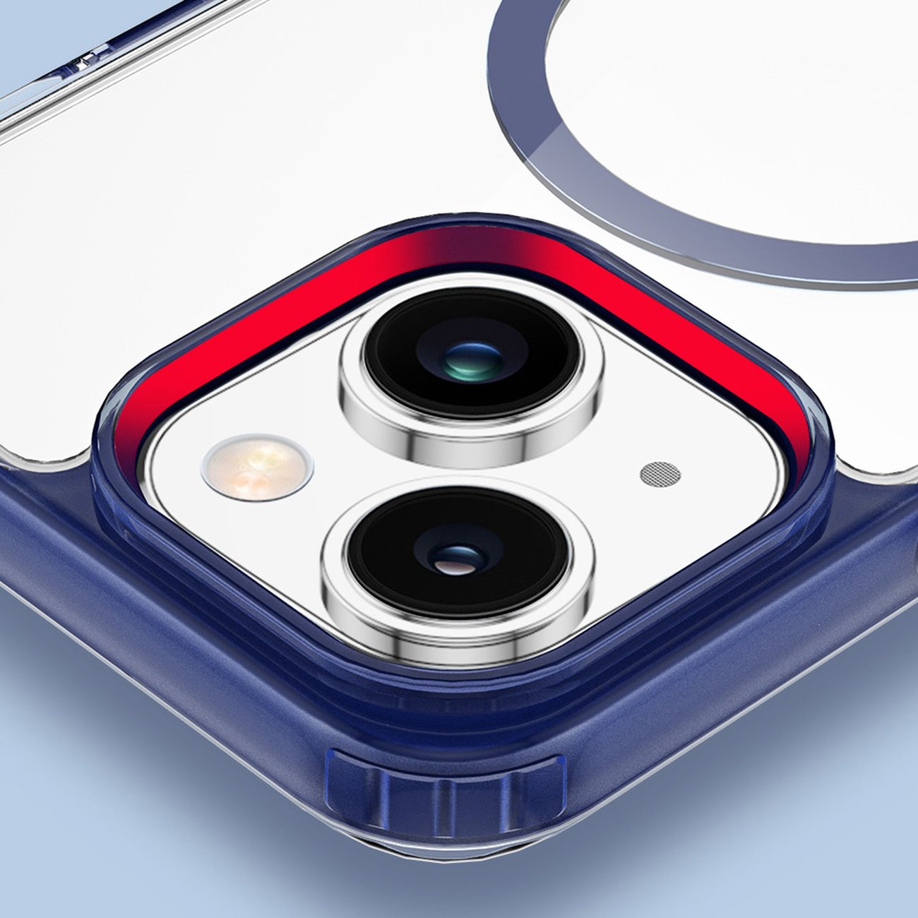 Dux Ducis Clin2 fodral för iPhone 14 Plus magnetiskt skydd MagSafe grå